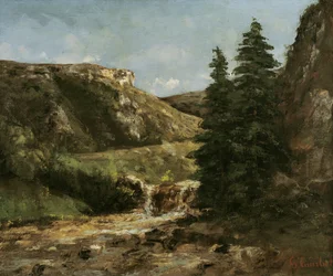 Landscape near Ornans